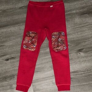 Pink mid-layer winter pants